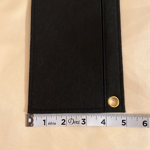 New Chain & Large Black Wallet Insert/Converter - Picture 8 of 14